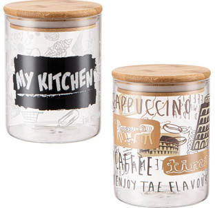 7029-04 Ємність кругла My kitchen Мікс 720мл - фото