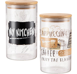 7029-05 Ємність кругла My kitchen Мікс 1л - фото