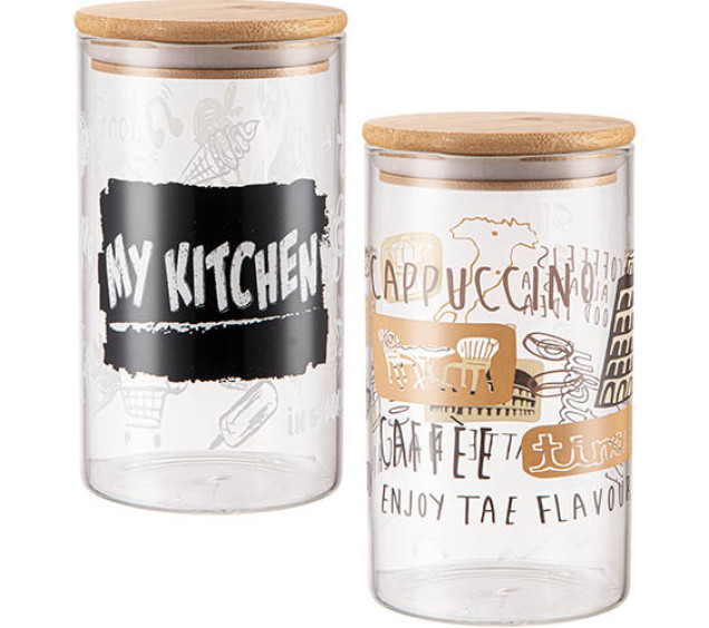 7029-05 Ємність кругла My kitchen Мікс 1л - фото