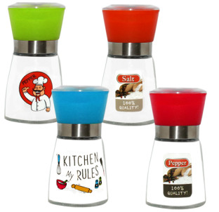 7032-2 Млинок для солі та перцю "Правила кухні" 180мл (72) - фото