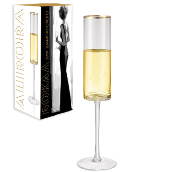 7051-00 Келих для шампанського "Aurora" 180мл - фото