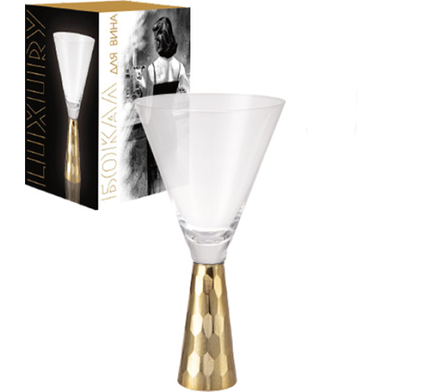 7051-09 Келих для вина "Luxury" 300мл - фото