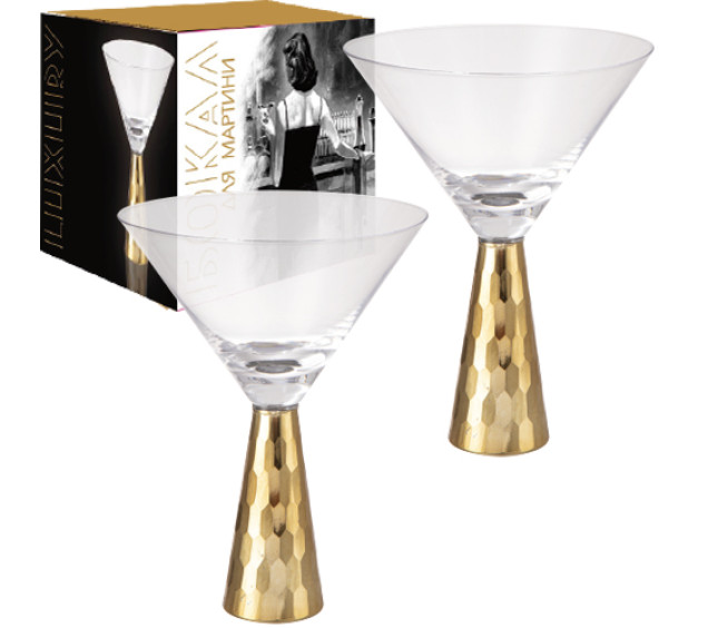 7051-10 Келих для мартіні "Luxury" 340мл - фото
