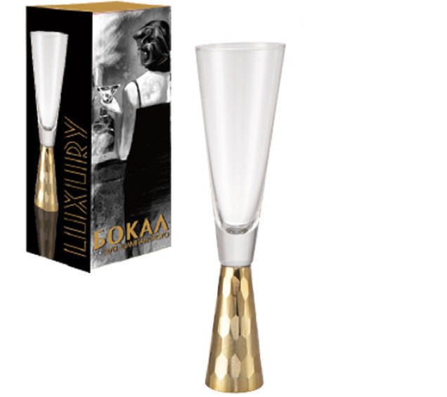 7051-11 Келих для шампанського "Luxury" 180мл - фото