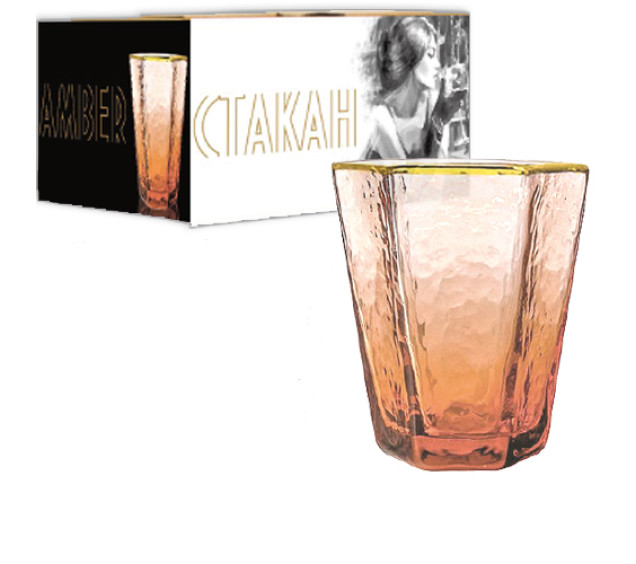 7051-14 Склянка "Amber" 280мл - фото