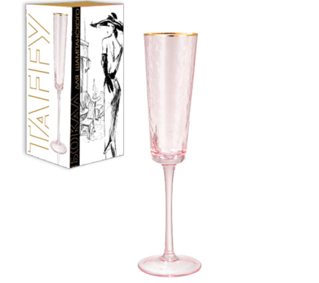 7051-20 Келих для шампанського "Taffy" 200мл - фото