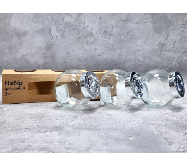 7053-01 Набір для спецій 3шт 180мл - фото