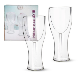 708-2 Набір келихів 2шт 270мл Inside - фото