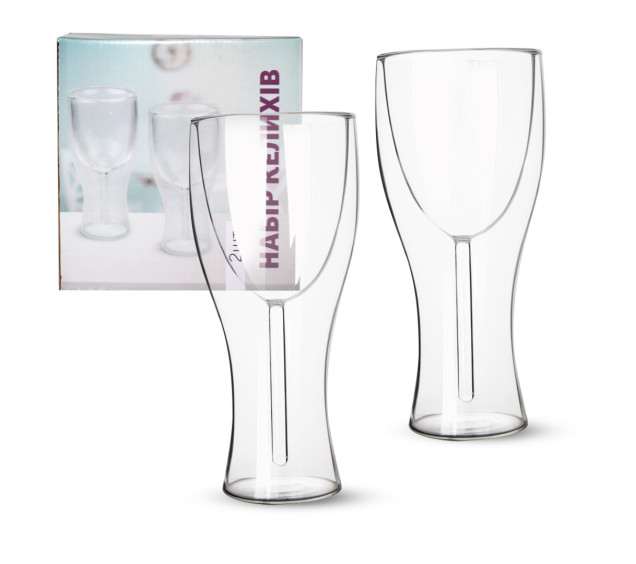 708-2 Набір келихів 2шт 270мл Inside - фото