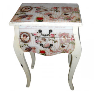 740-004 Столик Вінтаж 79,5*51*30см - фото