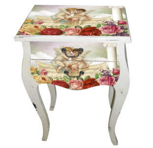 740-005 Столик Ангели 79,5*51*30см - фото