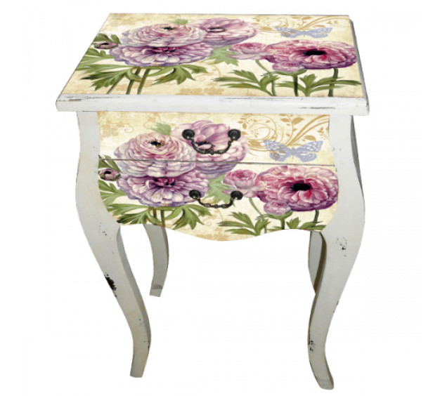 740-006 Столик Квіти 79,5*51*30см - фото
