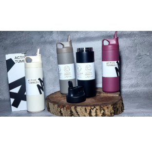 80619 Термостакан із трубочкою 550 мл  ( варіант ) - фото