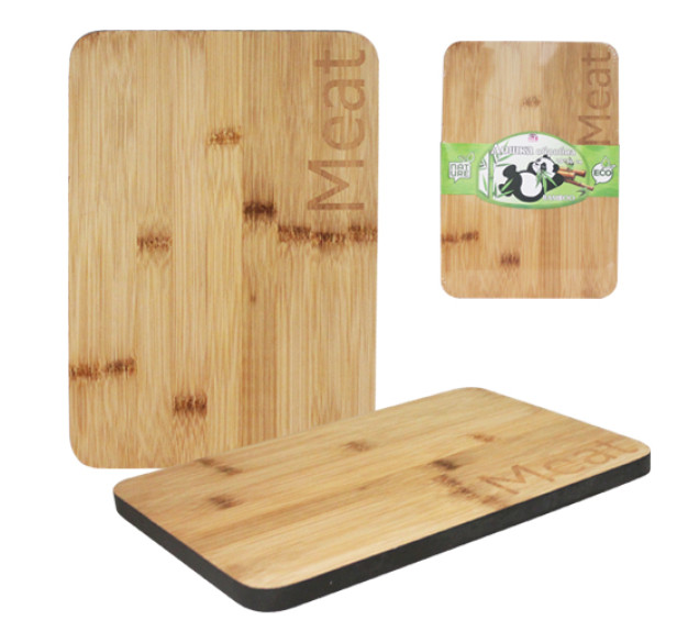 8841 Дошка обробна бамбукова М'ясо 30*20*1,5см - фото