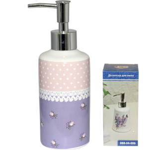 888-04-008 Диспенсер для мила Сітець (6*18см) - фото