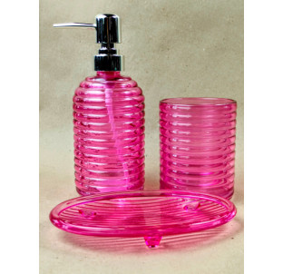 888-158 Набір аксесуарів для ванної кімнати, 3пр - фото