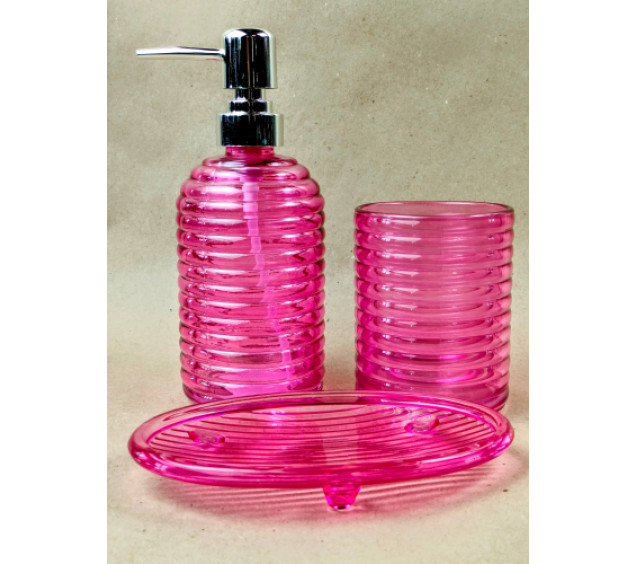 888-158 Набір аксесуарів для ванної кімнати, 3пр - фото