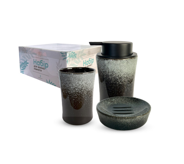 899-3 Набір для ванної кімнати 3 пр THREE - фото