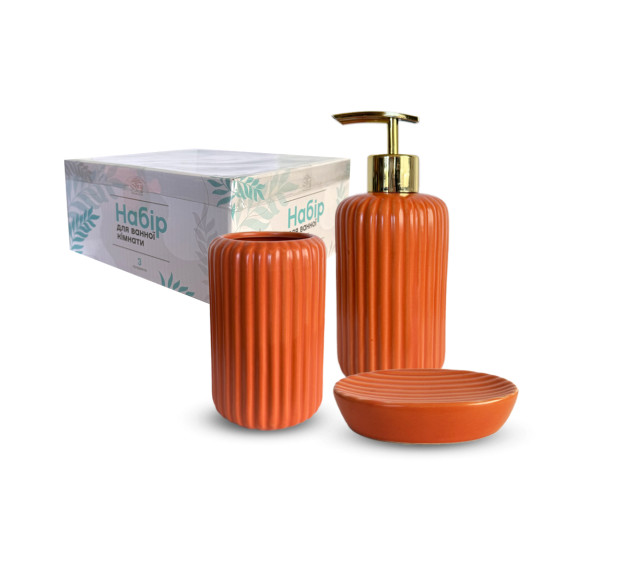 899-8 Набір для ванної кімнати 3 пр EIGHT - фото