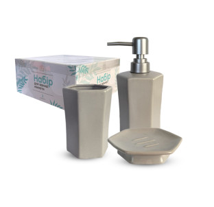 899-9 Набір для ванної кімнати 3 пр NINE - фото