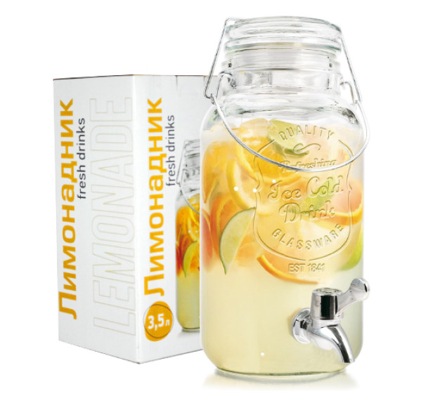 9038 Лимонадник 3,5л (6) - фото