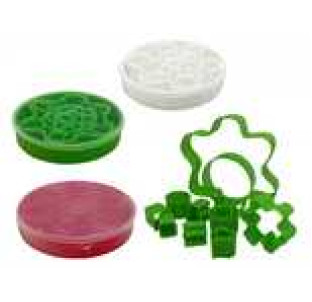 90424 Набір форм для нарізки тіста 13шт. d23см - фото