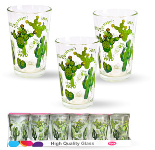 945-1 Набір склянок 6шт "Кактус" 210 мл - фото