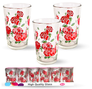 945-4 Набір склянок 6шт "Розарій" 210 мл - фото