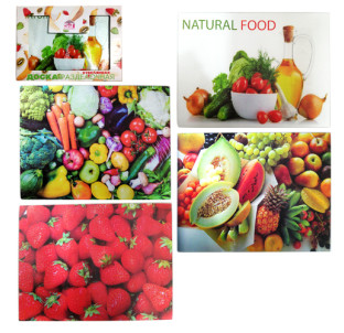 9553 Дошка обробна скляна 40*30см - фото