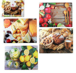 9554 Дошка обробна скляна 35*25см - фото