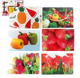 9555 Дошка обробна скляна 30*20см - фото