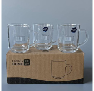 LXZB24 Набір чашок скляних (6 шт 240 мл) - фото