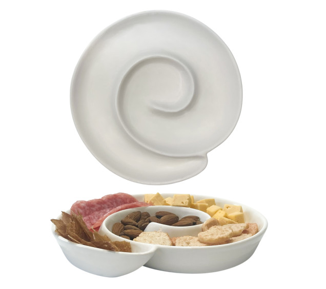 9764-00 Салатник d-21 см.h-2.8 см (варіант) - фото