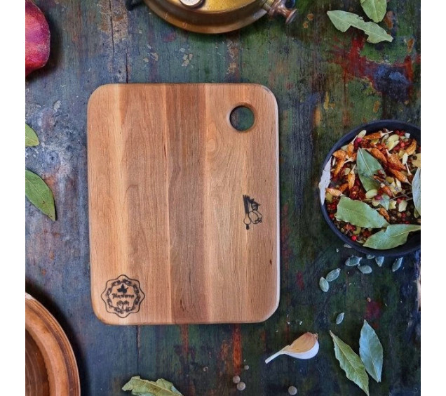 8908 Дошка для овочів 20*25*1см - фото