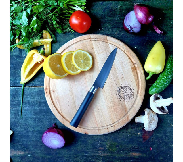 8907-2 Дошка для піци 35 см (товщина 1,5 см) - фото 2