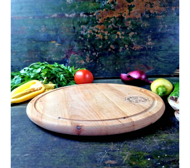 8907-2 Дошка для піци 35 см (товщина 1,5 см) - фото 3