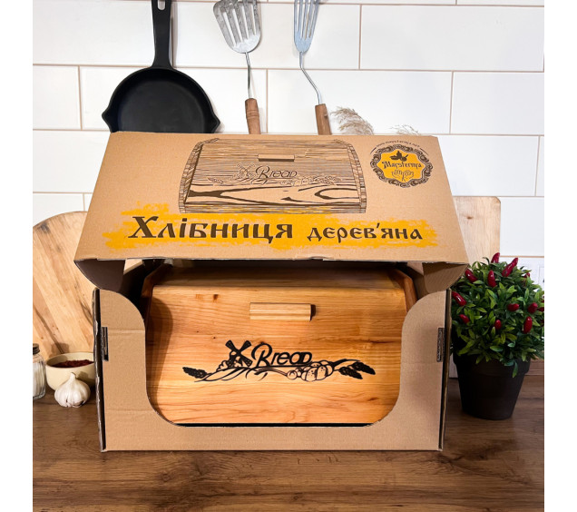 8920B Хлібниця-дошка для нарізки хліба Bread 37*24*19см - фото 2
