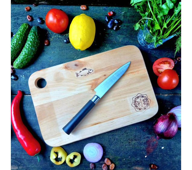 8923 Дошка для риби  20*30*1,5см - фото 2