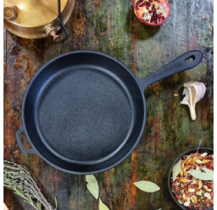 Т2012 Сковорода чавунна 22*4см - фото