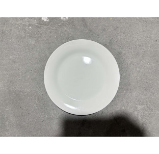 050-00-02 Тарілка 8\' Біла - фото