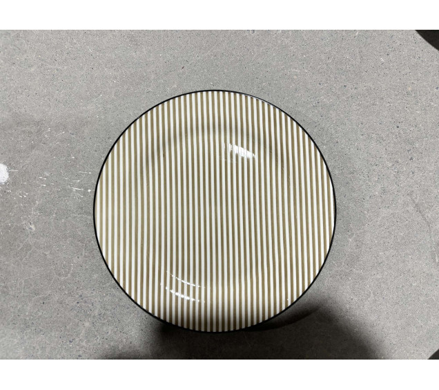 050-52-02 Тарілка 9' Теплий Льон - фото