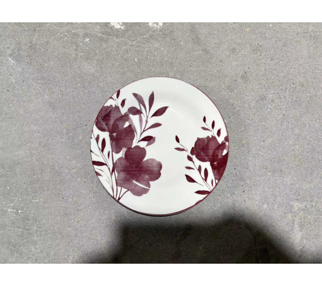 050-54-01 Тарілка 7,5' Ніжний Бордо - фото