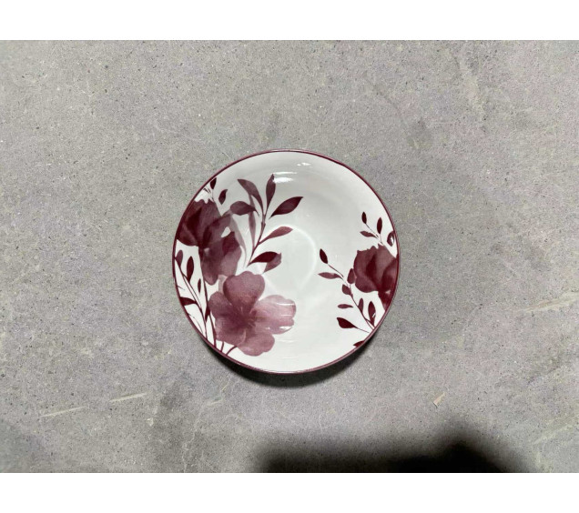 050-54-03 Салатник 6' Ніжний Бордо - фото