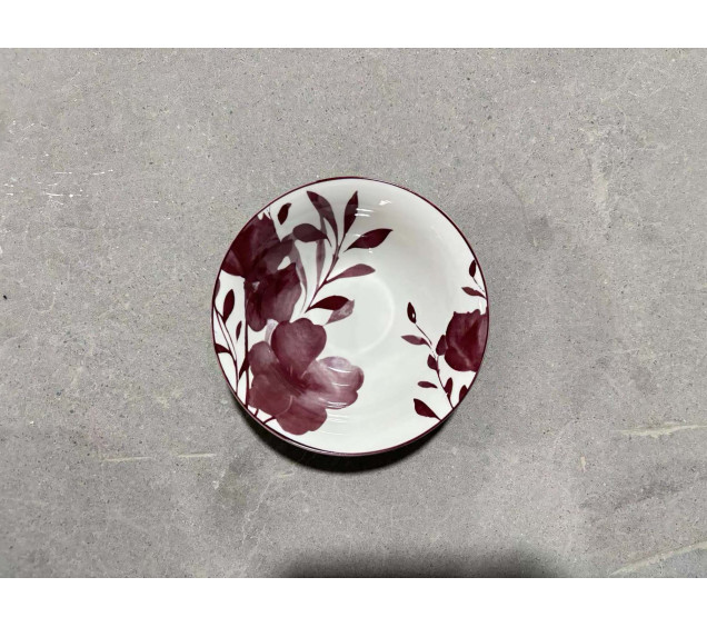 050-54-04 Салатник 7' Ніжний Бордо - фото