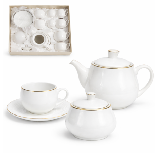 18047-00 Сервіз чайний 14 пр. "Елен" - фото