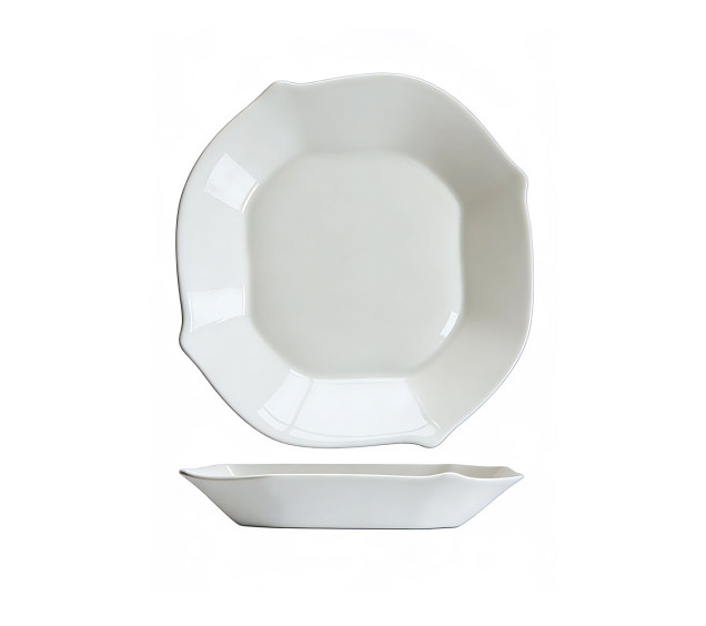 30151-00 Тарілка 8,5\' суп біла - фото