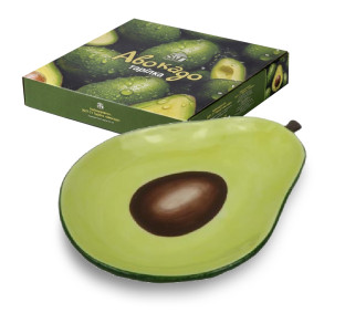 3637-21 Тарілка Авокадо - фото