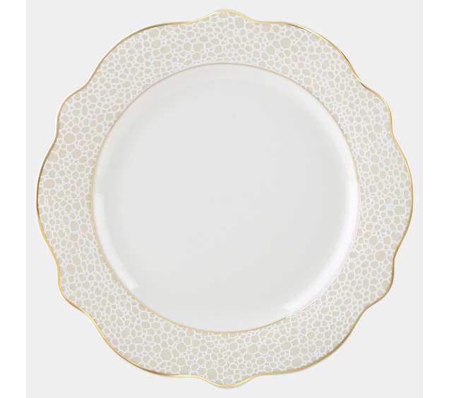 401-0086 Набір обідній 18пр. золотий кант Perla - фото 2