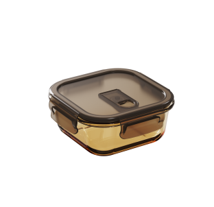 6046 Ємність для зберігання 11*11*5см; 500мл - фото