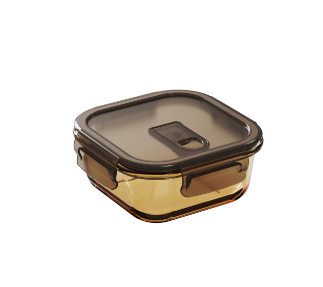 6046 Ємність для зберігання 11*11*5см; 500мл - фото